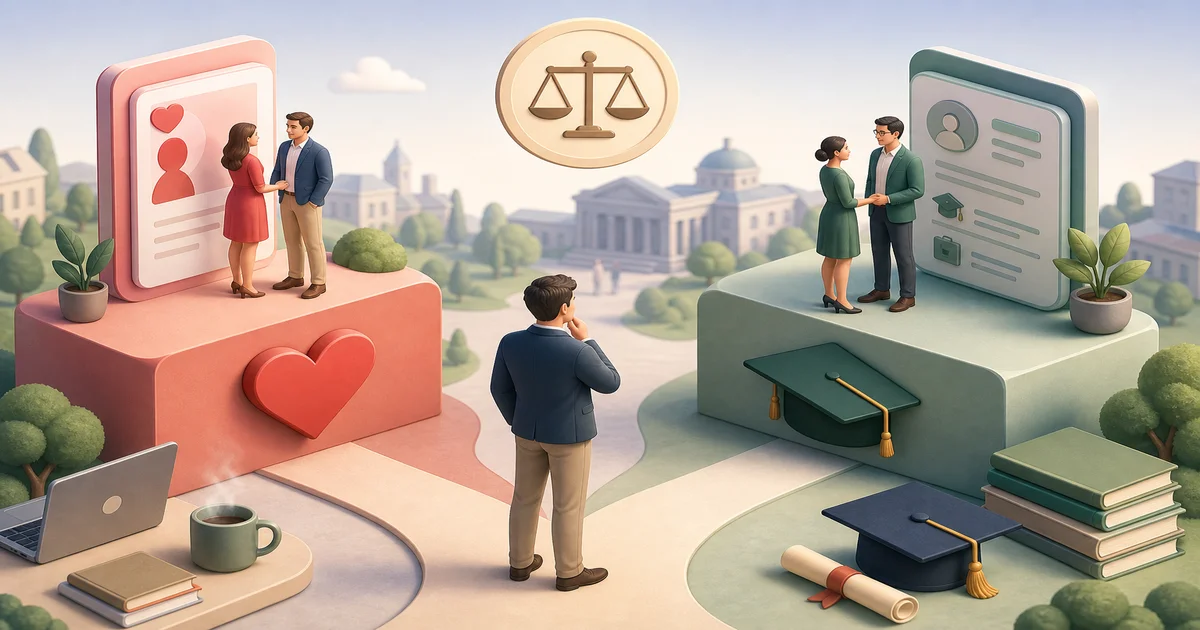 Titelbild von Parship vs. ElitePartner: Welche Plattform lohnt sich für Akademiker?